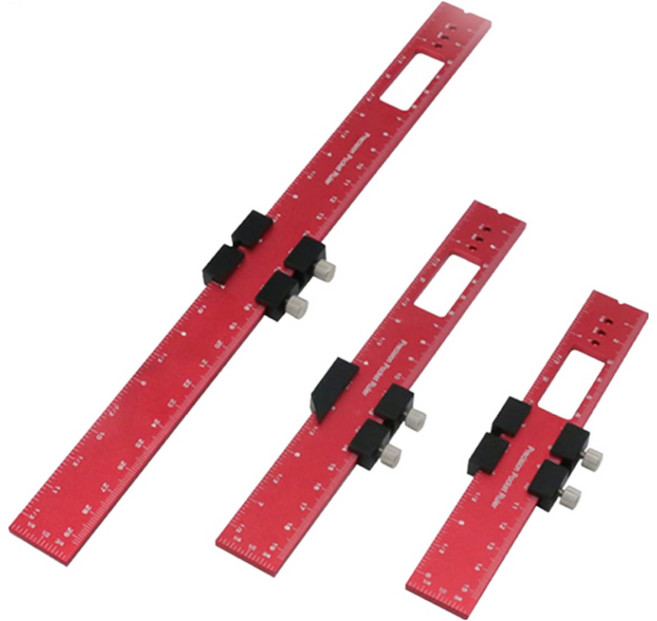 글로비 목공 눈금자 마킹자 직각자, 300mm, 1개