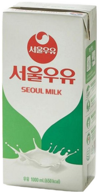 서울우유 멸균 흰우유, 1L, 3개