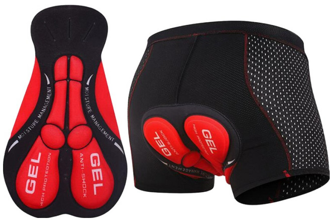 화이트리버 자전거 고밀도 젤쿠션 속바지 남녀공용 사이클 라이딩 메쉬 팬츠