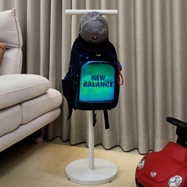 JNM 가방걸이 행거 스탠드 화이트, 1개, 퓨어화이트