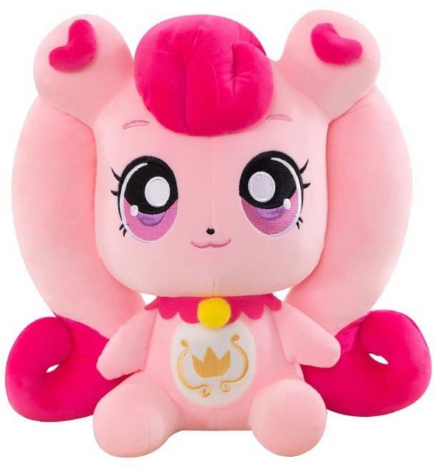 [파워브루스] 시즌5_슈팅스타 캐치티니핑 사랑의 스타 하츄핑 봉제인형, 하츄핑 -핑크, 1개