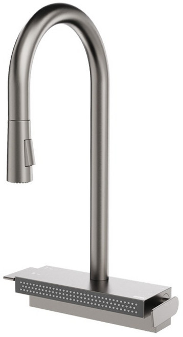 이팩스 원홀 와이드 폭포수 싱크대 수전 무광스텐 3WAY, 1개