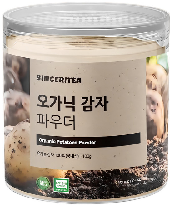 신서리티 유기농 감자 분말 100g, 3개