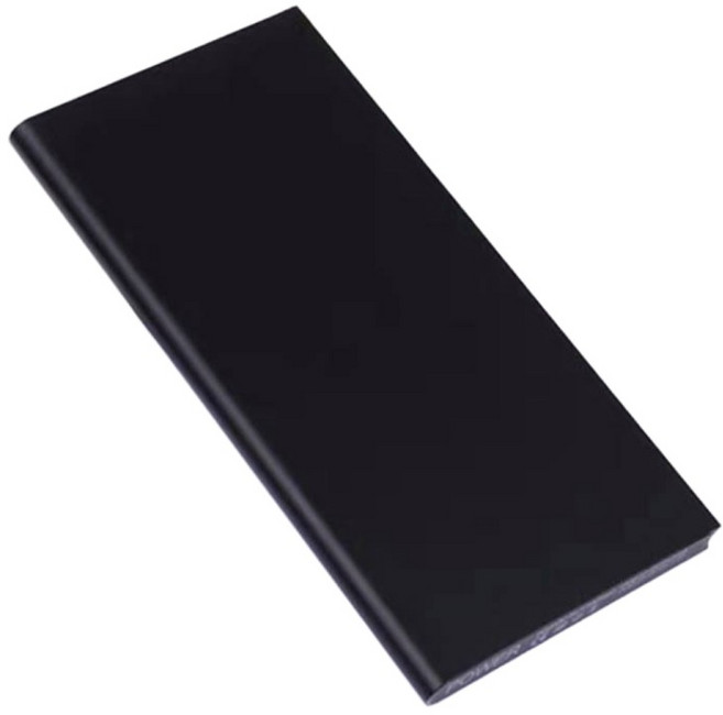 66W PD快充行動電源 20000mAh 大容量充電寶 自帶線設計, 黑色 天書款
