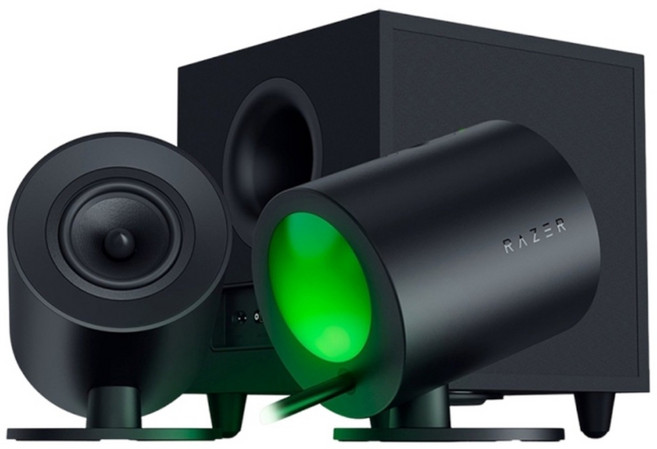 Razer 雷蛇 Nommo V2 天狼星喇叭 7.1聲道藍牙重低音電腦電競揚聲器, 主商品