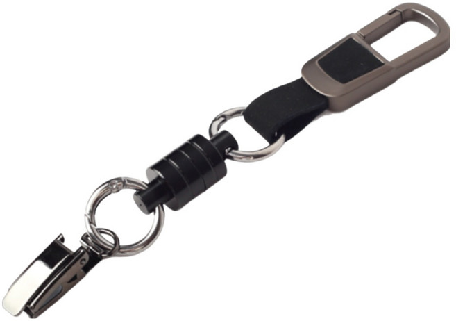 스톤핏 고급 자석 퍼터키퍼 홀더 골프 선물, 1개, 다크블랙