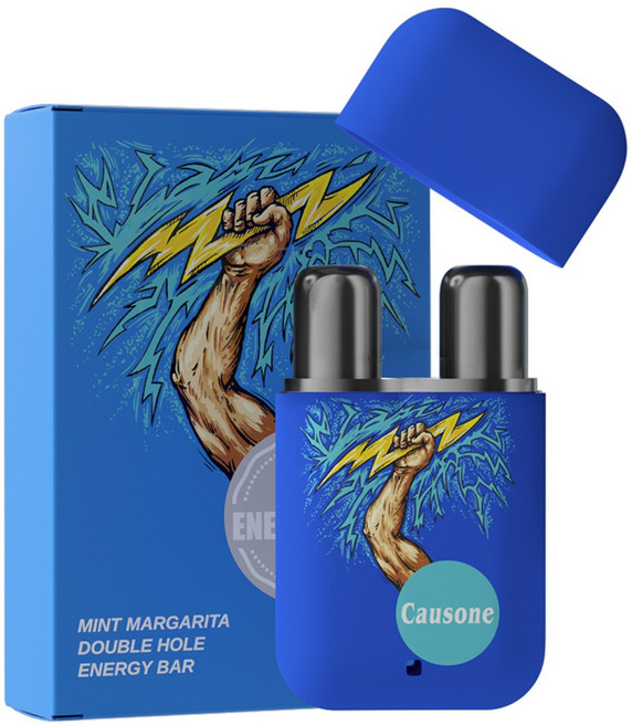 위핏마켓 코존 정품 파워 에너지바 코흡입기 순간스피드 집중력향상 에너지강화, 민트(Mint), 1개