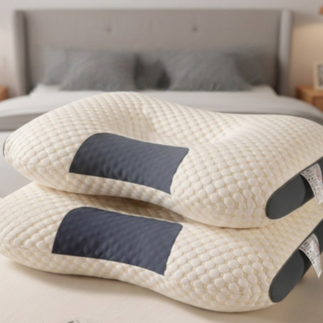 아르제 목편한 경추 베개 1위 숙면 일자목 낮은 기능성 커브, 1개, 소프트_화이트