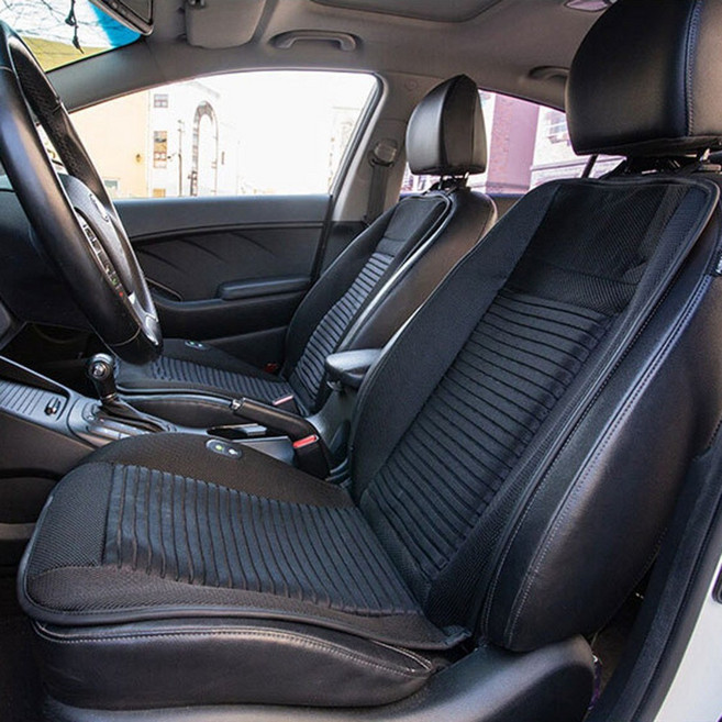 더쎈 10팬 자동차 쿨링시트 통풍시트 차량 쿨시트 커버 모든 차종 승용차 화물차 포터 대형 버스 트럭, 12V (승용차,SUV,RV), 1개, 12V