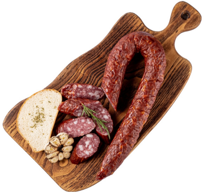 말발굽 캠핑 훈제 소시지 유럽식 소세지 폴스카야, 1개, 500g