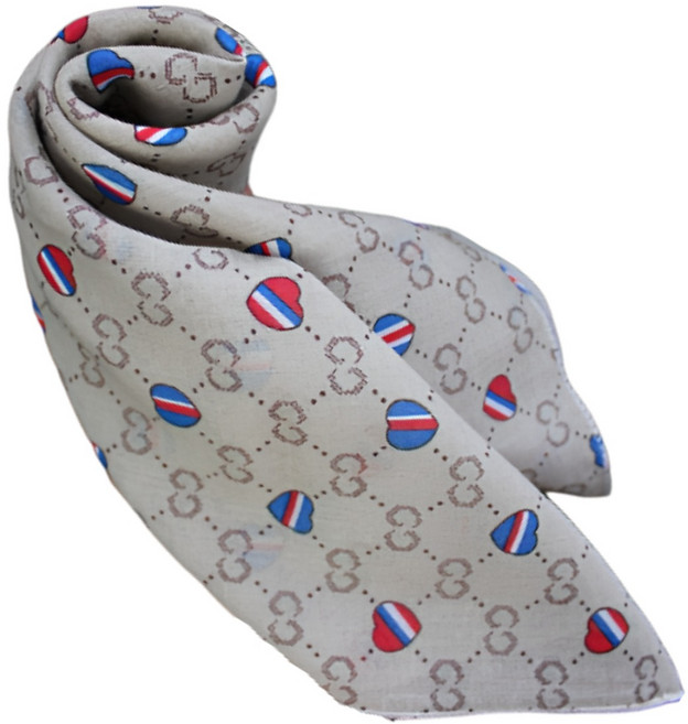 온리 예쁜 패턴 국산 면손수건 스카프 땀 흡수 에티켓 매너 목수건 운동 등산 단체 간편한 행사 답례품 선물