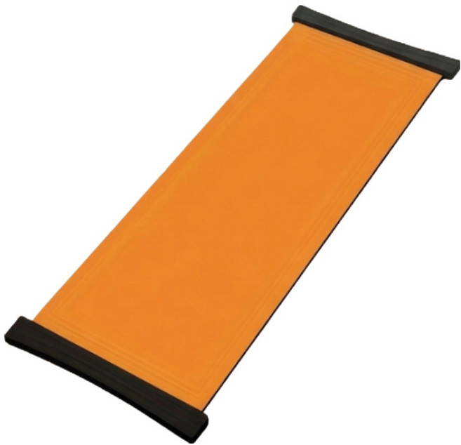 뚱스몰 슬라이딩매트 1.8m 2m 스케이팅매트 나혼자산다 홈트매트, 1개, 블랙