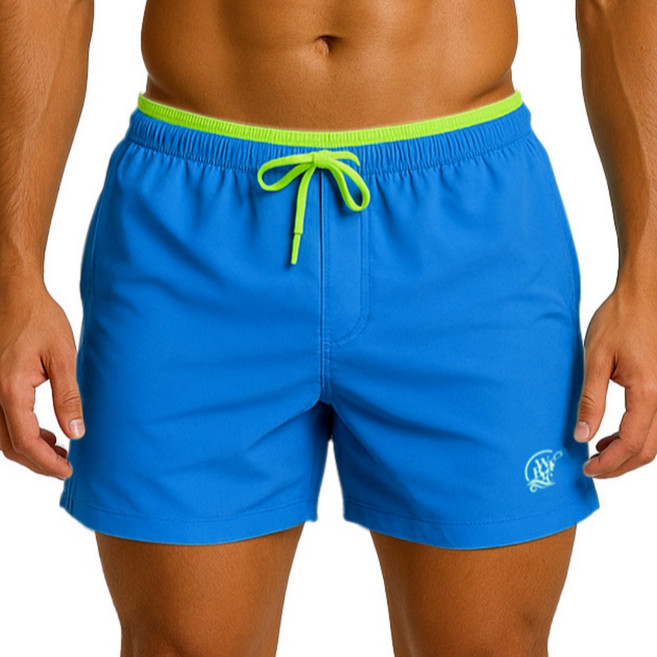 웨이브릭 남녀공용 수영복 반바지 보드숏 스윔팬츠 3부