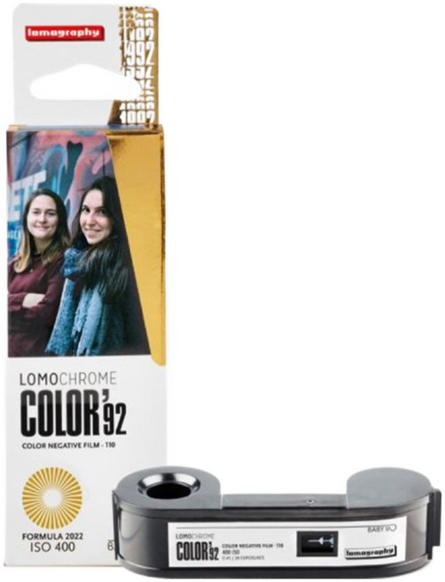 로모크롬 컬러 92 110 ISO 400 1롤, 1개, F410COLOR