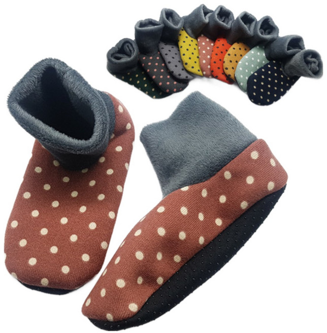 양말나라 크로바 따듯한 요술버선 3켤레/ 고급 겨울선물로 좋은 기모덧신