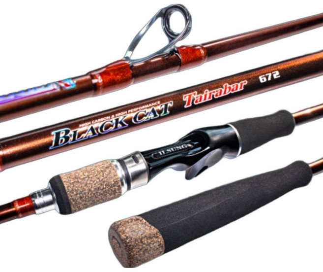누세페 반값할인 / 블랙캣 타이라바 C672 / 전천후 선상 낚시대 / 광어 다운샷 참돔 타이라바 농어 외수질, 혼합