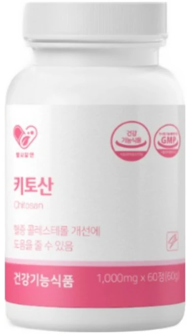 키틴질 게키토산 키토산, 1개, 60정 - 쿠팡