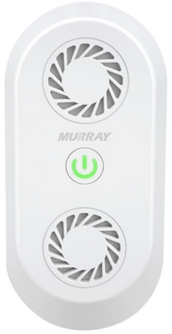 위드제이앤엠 초음파 모기 해충 바퀴벌레 개미 쥐 퇴치기 COMBAT 1+1, 화이트 1+1