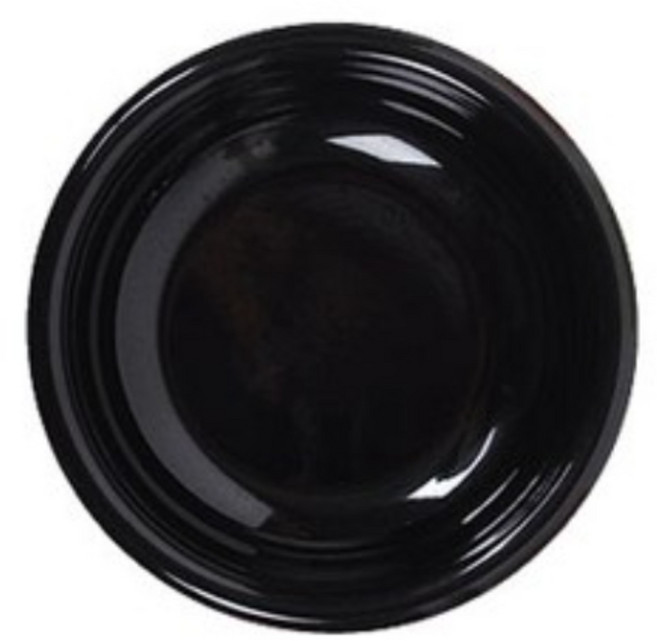 MA 멜라민 미니종지(2000), 블랙, 1개