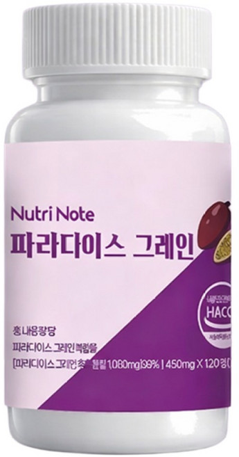NutriNote 파라다이스 그레인 정품, 4박스, 120회분