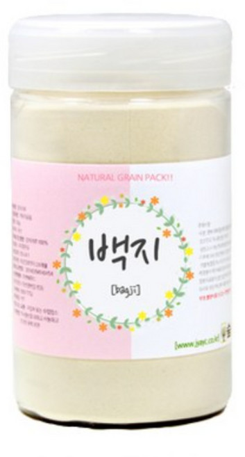 숲으로허브 천연팩 곡물팩 백지가루 110g 통포장, 1개입, 1개