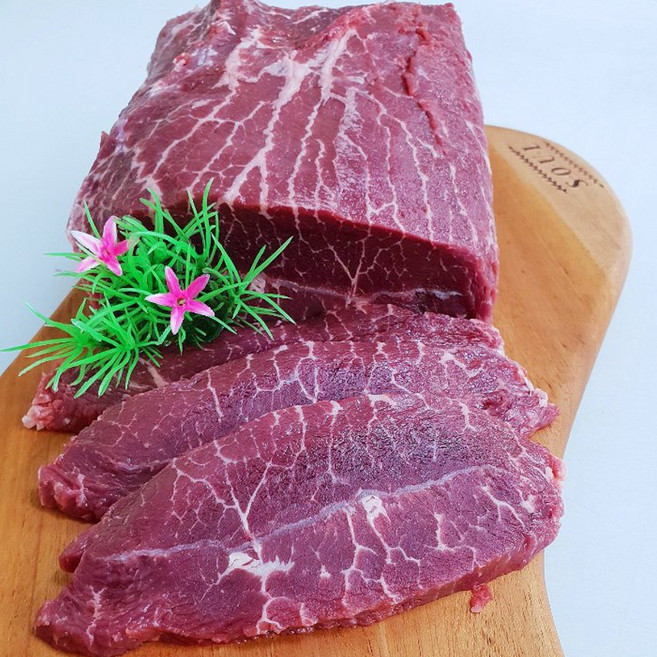 수입산 미국산 소고기 부채살 슬라이스(200g 20팩) 식단고기 헬스고기 단백질 (4kg) 레시피의시작, 200g