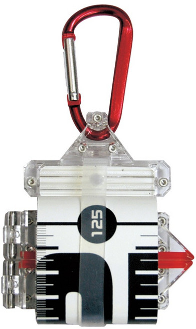 피싱메카 제일정공 노기스케일 낚시줄 계측자, 화이트-125, 1개