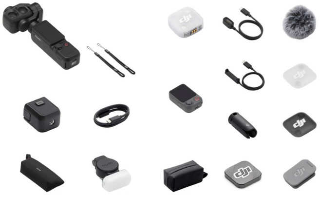 DJI OSMO POCKET 4P 手持相機 相機穩定器 口袋相機 攝影機, VLOG套裝 含2年隨心換, Pocket 4P VLOG套裝