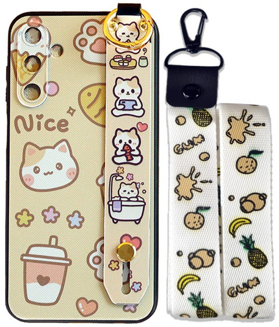 바비듀 핸드폰 목걸이 케이스 스트랩 손잡이 폰줄 갤럭시 A16 A17 와이드8