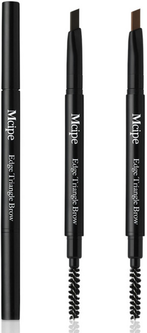 엠시피 1+1 타투 삼각 아이브로우 펜슬, 브로우 2호+2호, 1개