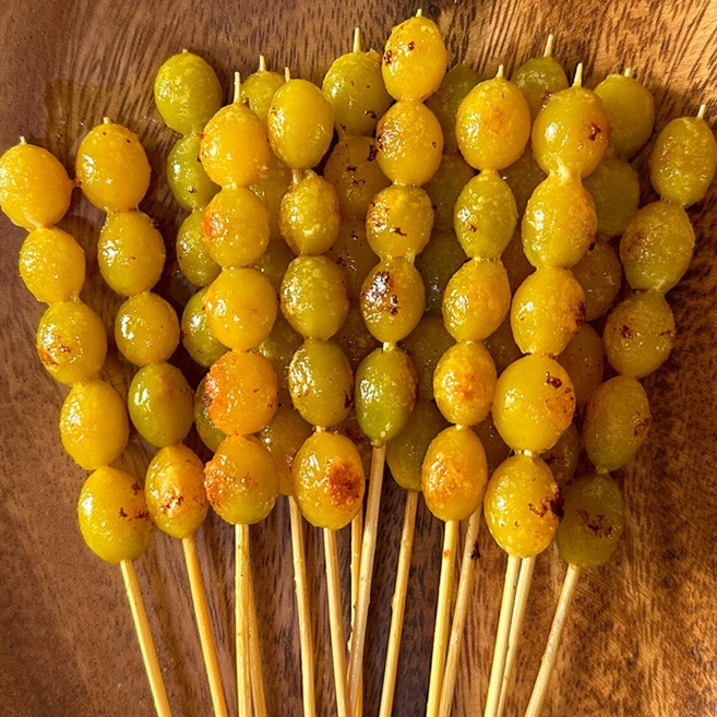 냉동 국산 은행꼬치 깐은행 40개 술안주 캠핑 추천 간식, 1개, 320g