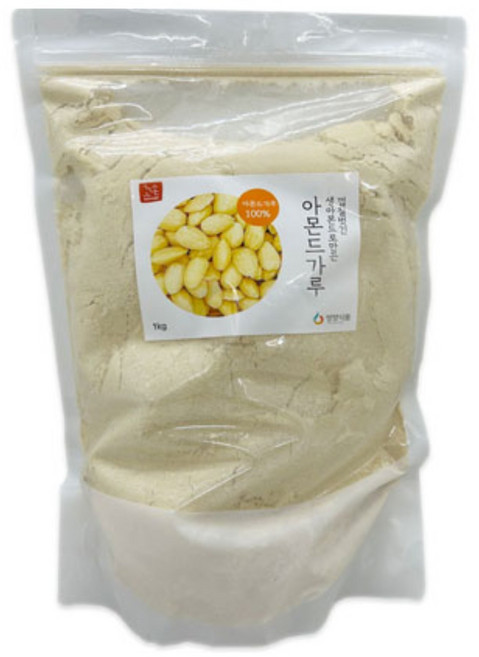 청양식품 꼬손 밀가루 대신 아몬드가루 1KG 아몬드100%, 1개
