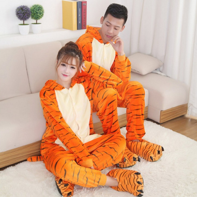 제이스 극세사 동물잠옷12종 캐릭터잠옷 반티 파자마파티