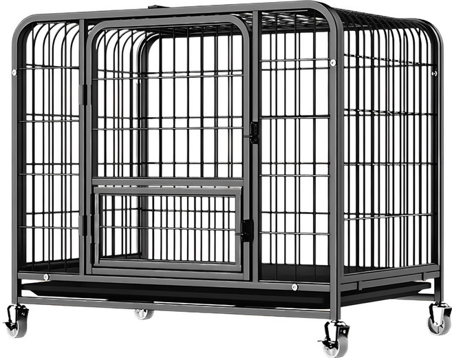 견사 개장 철장 강아지 뜬장 고양이 철망 진도장 애견장, 1개, 블랙