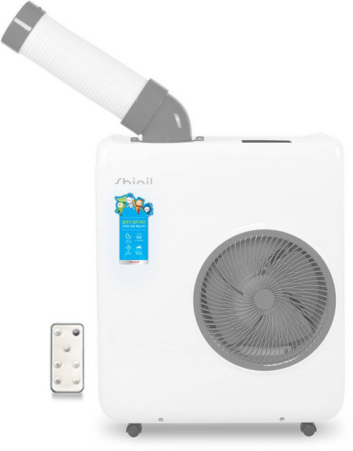 신일 실외기없는 산업용 이동식에어컨 미니 소형 주방 업소용, SMA-M6100DE 그레이