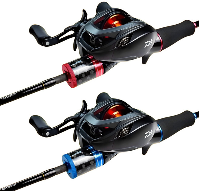 다이와 대박 쭈꾸미/갑오징어 선상 낚시 세트 / 낚시대 + 베이트릴, 블루세트