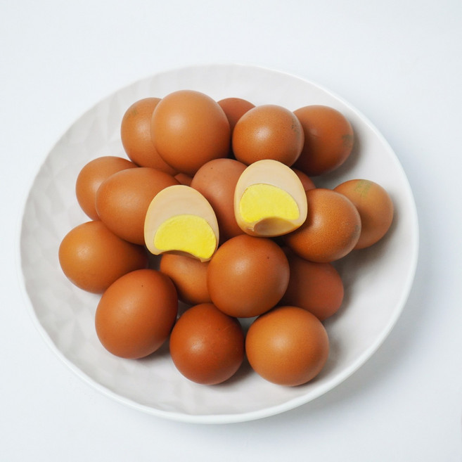 유정란 무항생제 구운계란 난각번호 2번 대란 맥반석 촉촉 군계란 30구, 1세트