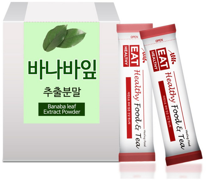 (간편스틱형) 바나바잎 추출분말 50포, 1개, 50개입, 2g