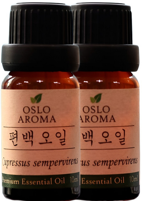 제스완 오슬로 편백오일 천연 피톤치드 원액 100% 편백나무 오일, 2개, 10ml