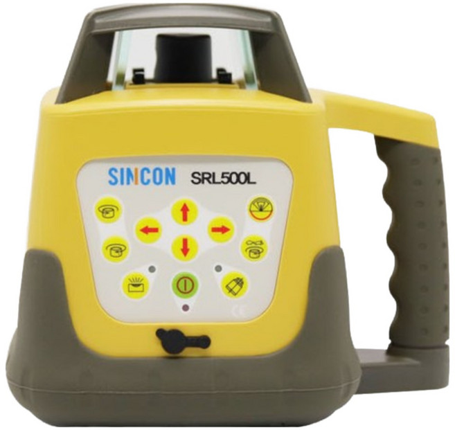 신콘 소형 회전형 레이저레벨기 SRL-500L RL-100L 레드 RL-100L 동일사양, 1개