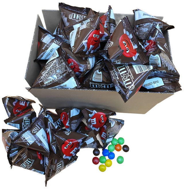 엠앤엠즈 피라미드 밀크 초콜릿 초코볼, 13.5g, 45개