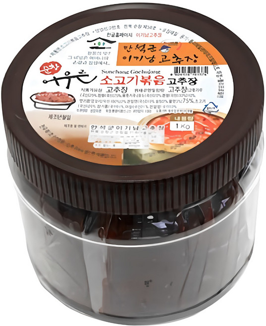 순창 명인 이기남할머니고추장 -소고기고추장볶음 1kg, 1개