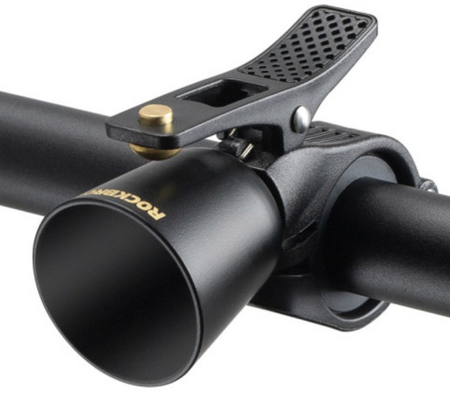 케이디코 락브로스 MTB 로드 자전거 벨 황동 경적 밸, 1개, 블랙