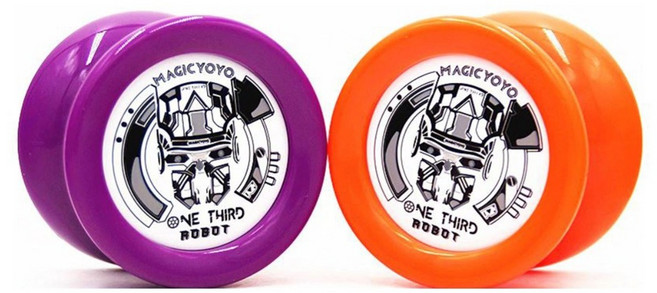 매직요요 D2 시리즈 2p, 바이올렛 + 오렌지, 1세트