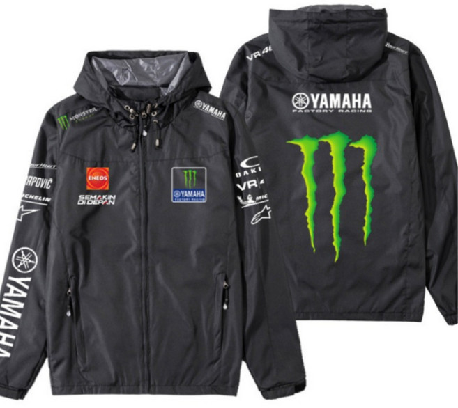 후드재킷 남여공용 바람막이 야마하 오토바이 레이싱재킷