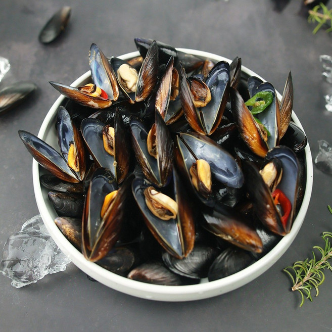 [당일채취] 여수 세척 완료 홍합 국산 손질, 1개, 5kg