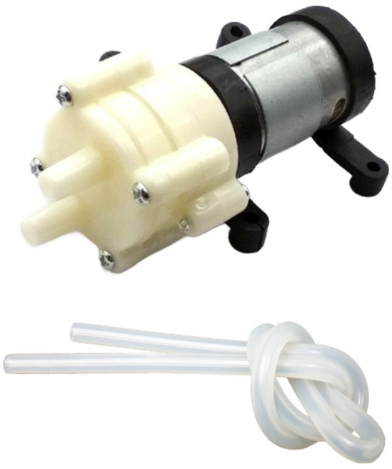 미니 다이아프램 펌프 6~12V 호스 1M 포함