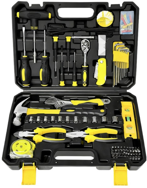 Equator 실속형 가정용 공구세트 127pcs 공구세트, 1개, 아이템