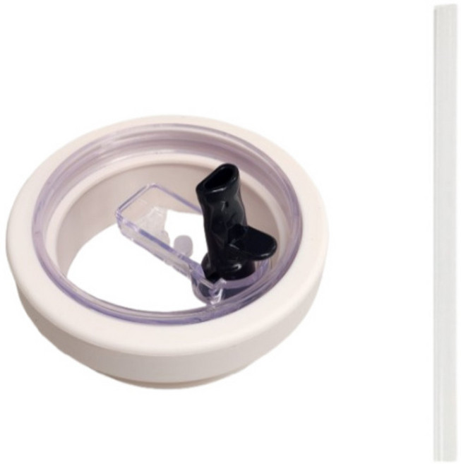 kitchkitty 스탠리 호환 뚜껑 밀폐 누수 방지 교체용, 1개, 크림