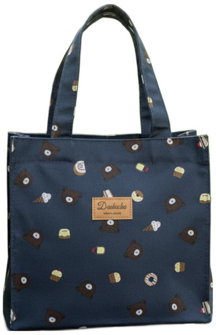 피크닉 도시락가방/ 도시락가방 피크닉용 캠핑 도시락 보관가방, 네이비, 1개